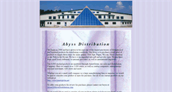 Desktop Screenshot of abyssdistribution.com
